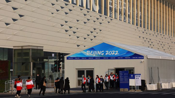 Centro de prensa de Pekín 2022.