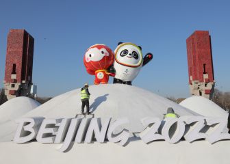 Pekín 2022 ya luce a sus mascotas