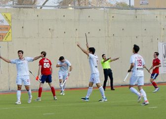 Victoria de España en el tercer amistoso en San Fernando