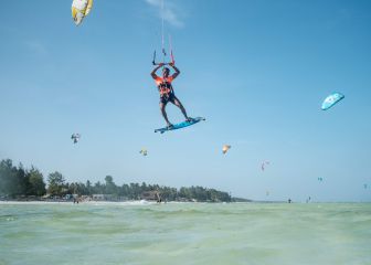 Kitesurf, la gran atracción de Zanzíbar