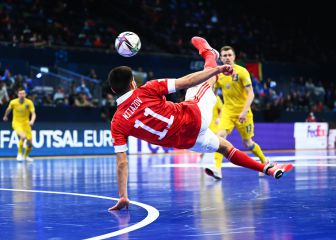 Rusia derrota a Ucrania en un partido de guante blanco