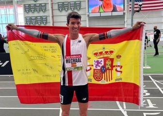Histórico Mechaal: récord de Europa en 3.000 m