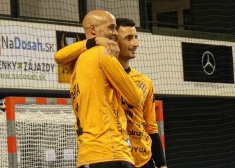 Xoán Ledo, cuarto portero de
los Hispanos, al Istres francés