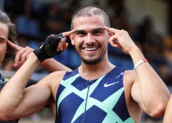 Bruno Hortelano, mejor marca española del año en 200 metros