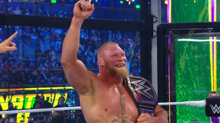Resultados y resumen del WWE Elimination Chamber 2022: Lesnar, triunfador de la noche