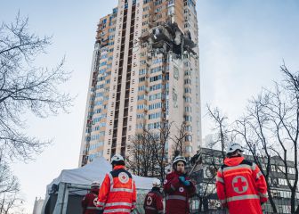 La guerra desde un piso de Kiev