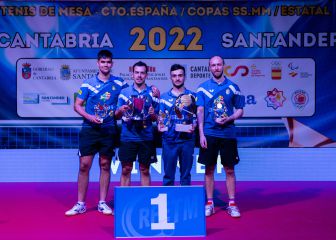 ASISA Borges Vall y UCAM Cartagena TM, campeones de Copa de tenis de mesa