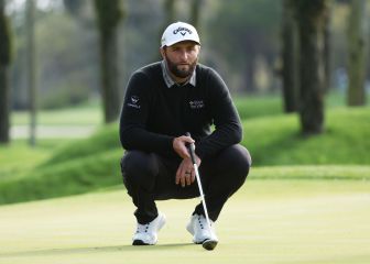 Jon Rahm, a cuatro golpes de los líderes tras la segunda ronda