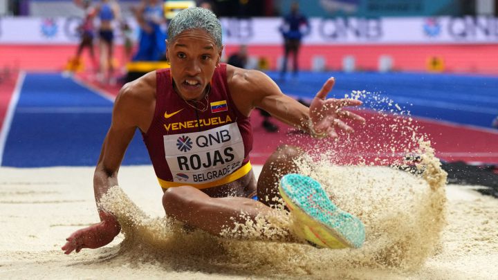 Yulimar Rojas revienta el récord del mundo de triple salto