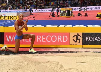 Yulimar Rojas revienta el récord del mundo de triple salto