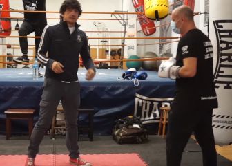 Paso lateral a pie cruzado