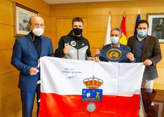 Jon Míguez, tras ser campeón europeo welter: 