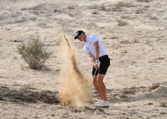 La dificultad de jugar al golf fuera de calle en Qatar