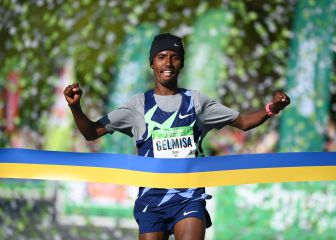 El etíope Gelmisa y la keniana Jeptum vencen en París