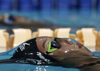 Andrea Eliana Berrino se ‘funde’ con la piscina