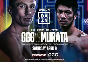 ¿A qué hora es el combate entre Golovkin y Murata?