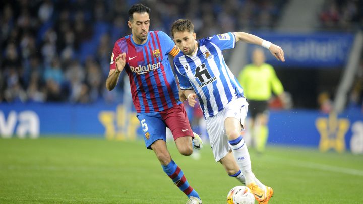 Real Sociedad-Barcelona en imágenes
