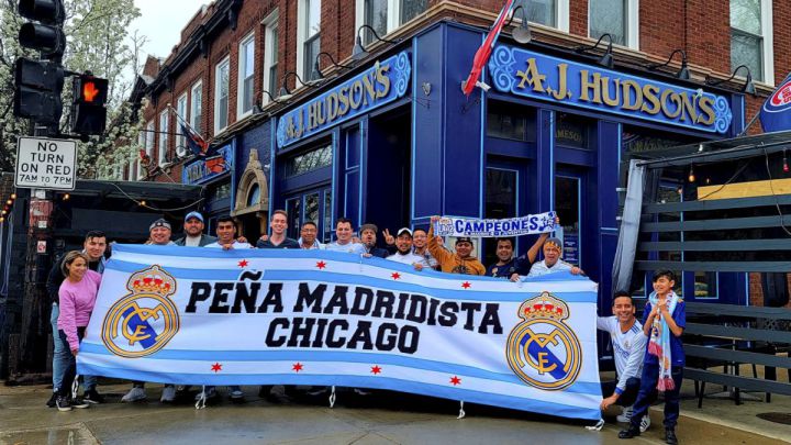 Así celebraron las peñas del Real Madrid el título de Liga