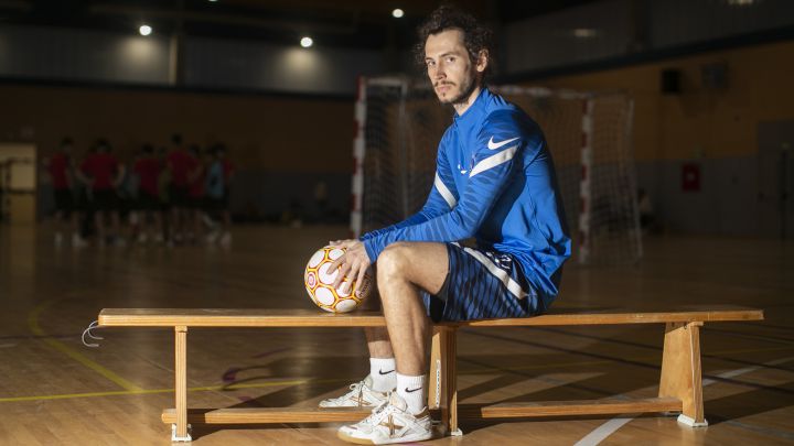 Viktor Kravcov, jugador ucraniano del Rivas Futsal 
