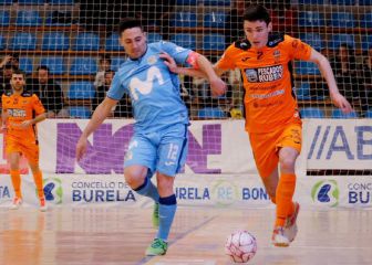 Primer triunfo del Burela tras 24 jornadas y ante el Movistar