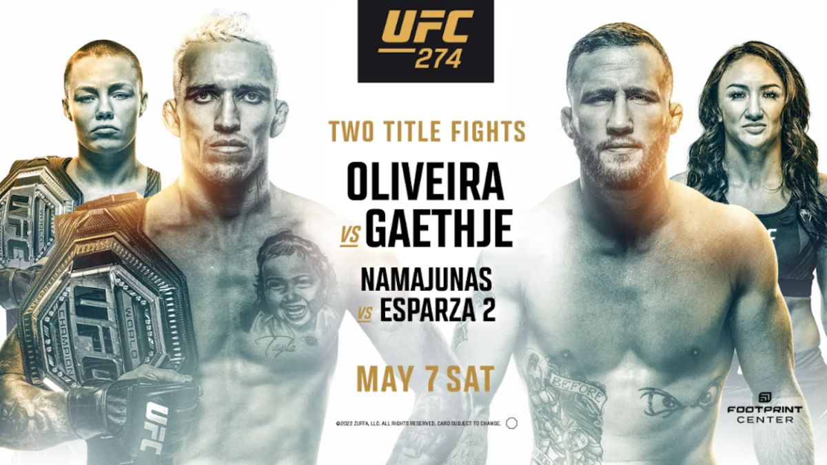 ¿Dónde ver UFC 274 España