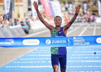 Adane y Dekebo, de récord en el Maratón de Barcelona