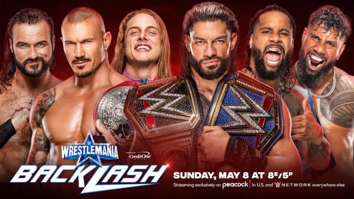 WWE WrestleMania Backlash: horario, TV, cartelera y cómo ver