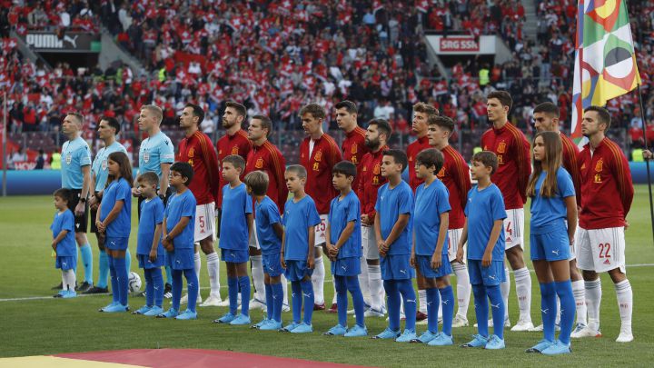 Suiza-España en imágenes