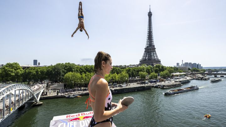 Las mejores imágenes del 'Red Bull Cliff Diving 2022′ en París