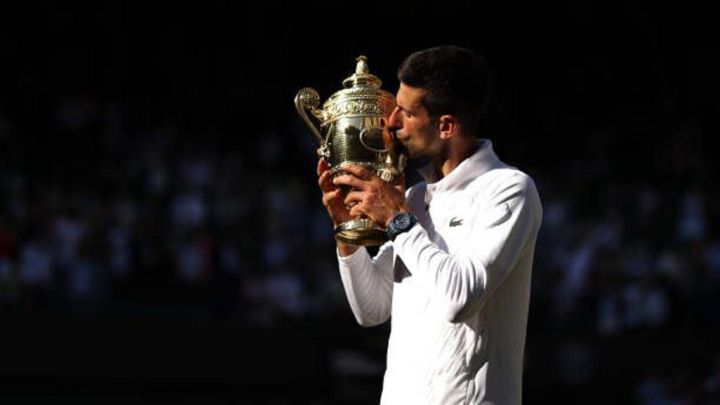 Djokovic alza su 21º Grand Slam en Wimbledon
