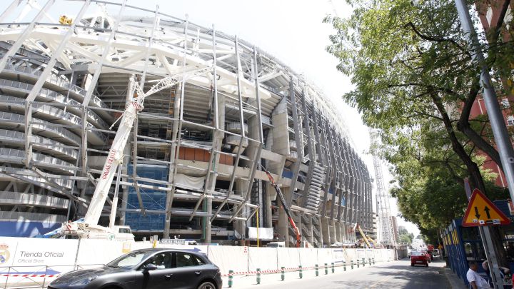 Descubre cómo avanzan las obras en el exterior del Bernabéu