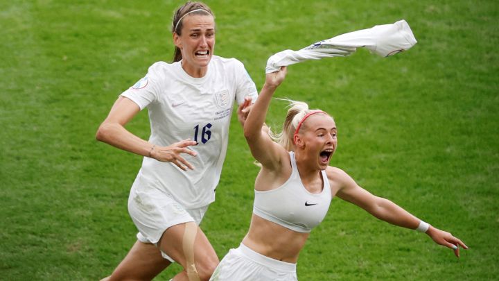 Las mejores imágenes de la final entre Inglaterra y Alemania