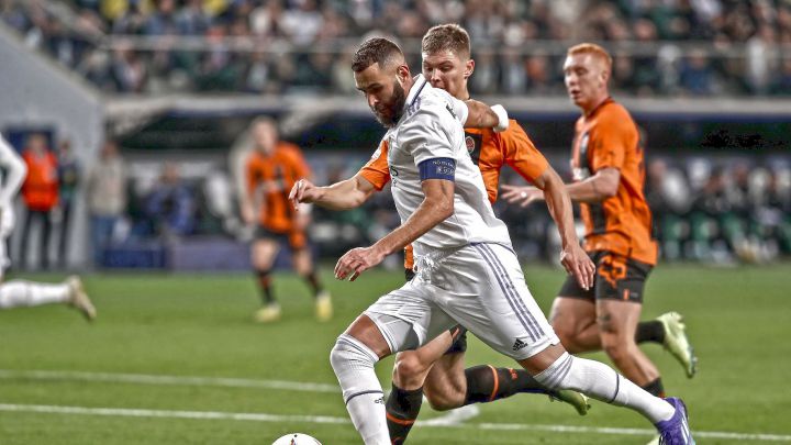 Las imágenes del empate sobre la bocina del Real Madrid ante el Shakhtar