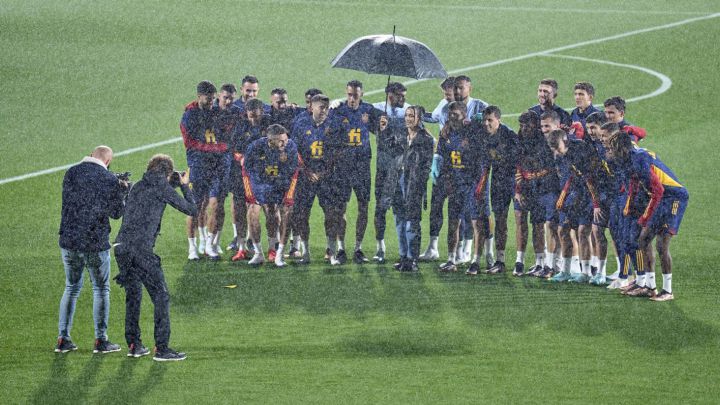 Las imágenes de Chanel en el entrenamiento de la Selección