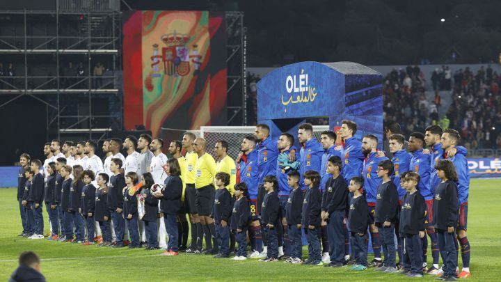Ansu Fati, Gavi y Nico Williams, los goleadores de España ante Jordania