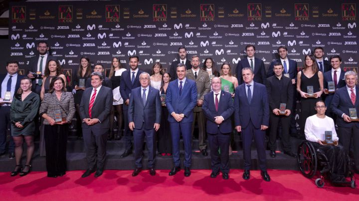 El photocall de la gala del COE 2022 en imágenes
