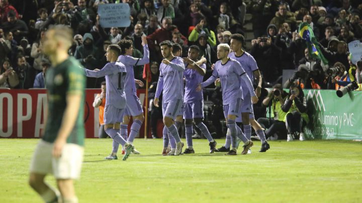 Cacereño-Real Madrid en imágenes