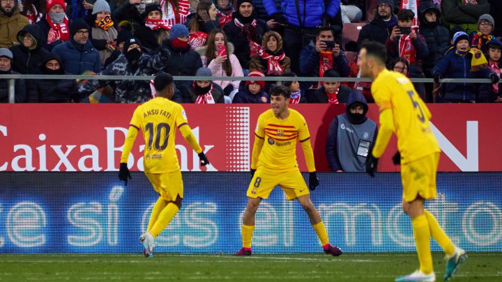 La victoria del Barcelona ante el Girona en imágenes