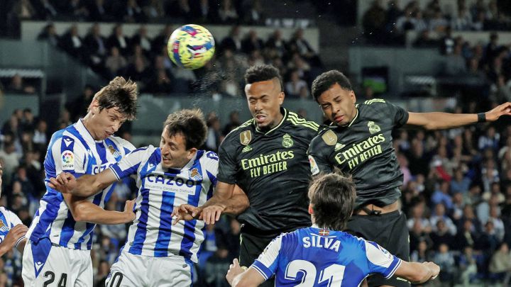 La derrota del Real Madrid ante la Real Sociedad en imágenes