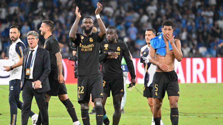 Las imágenes de la victoria del Real Madrid en Nápoles