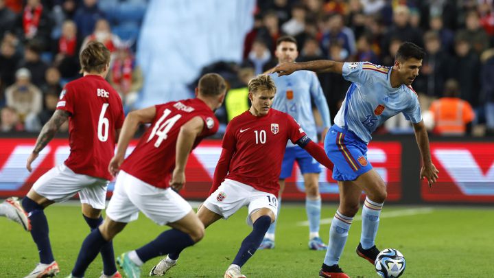 Las imágenes de la victoria de España en Noruega