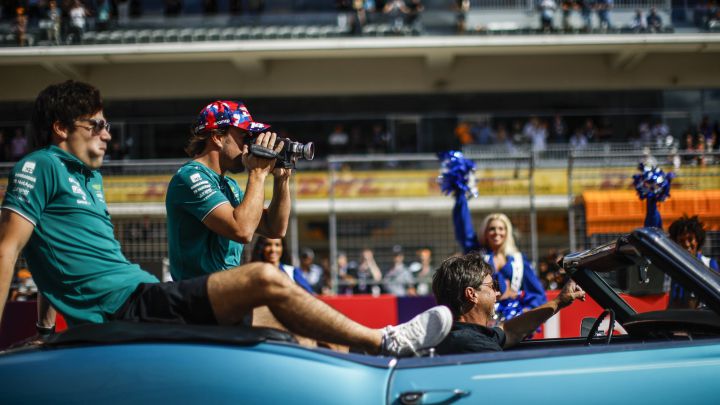 Las imágenes más peculiares del GP de Estados Unidos