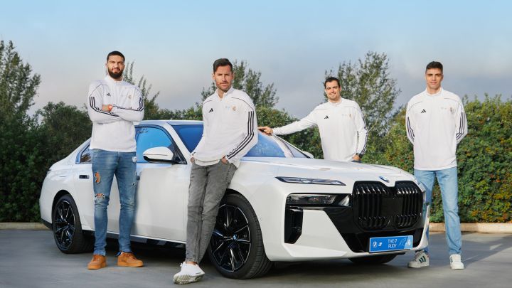 Los jugadores del Real Madrid Baloncesto ya tienen sus nuevos coches