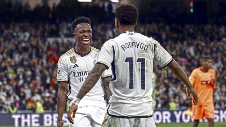 La goleada del Real Madrid al Valencia en imágenes