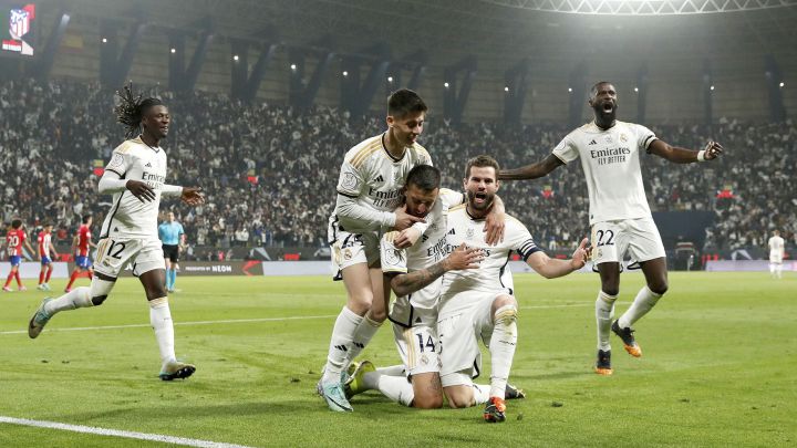 Real Madrid-Atlético: las imágenes de todos los goles de un partido inolvidable