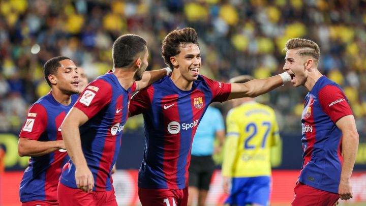 Barcelona-Cádiz: el golazo de chilena de João Félix en imágenes