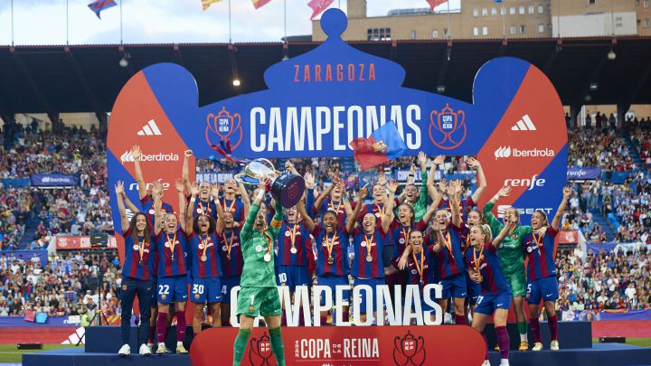 ¡El Barcelona, goleada y campeonas de Copa!