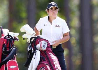 Ana Peláez, a un golpe de la líder en Bangkok