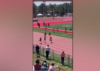 Miren cómo arranca la carrera y lo que consigue hacer: simplemente espectacular