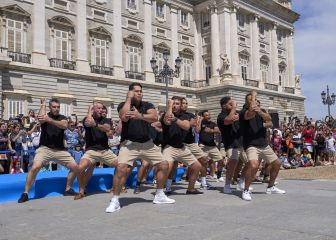Los Classic All Blacks se presentan a Madrid con su 'haka'